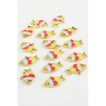 Balık Tek Kulp Mineli Bileklik ve Kolye Ucu Aparatı 1 Adet