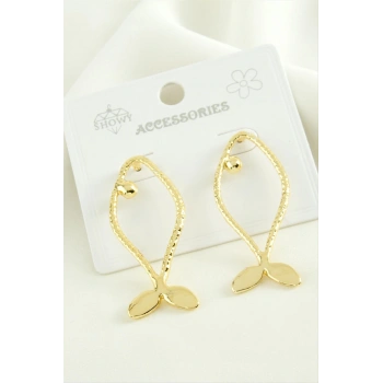 Balık Trend Metal Küpe