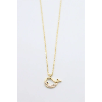 Balina Kolye - Altın