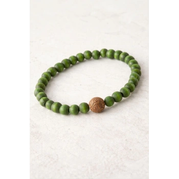 Bambu Ahşap Bileklik 8 mm