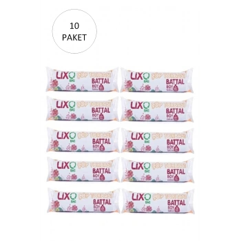 Battal Boy Çöp Torbası 75 x 90 cm 10 Lu Rulo x 10 Paket = 100 Adet (Mavi)