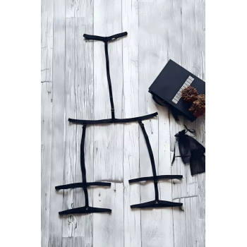 Bel - Boyun Ve Bacaktan Bağlamalı Harness Jartiyer - Brf150