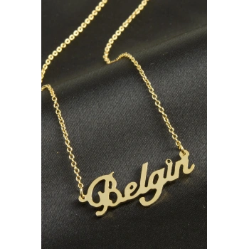 Belgin isimli kolye (Kişiye Özel)