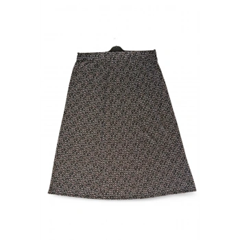 Beli Lastikli Full Likralı Pigment Penye Etek Anne Eteği Uzun Namaz Eteği -  - D4