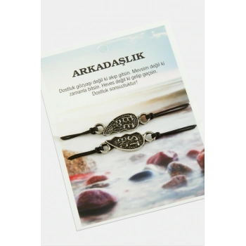 Best Friends Arkadaş Deri Bileklik