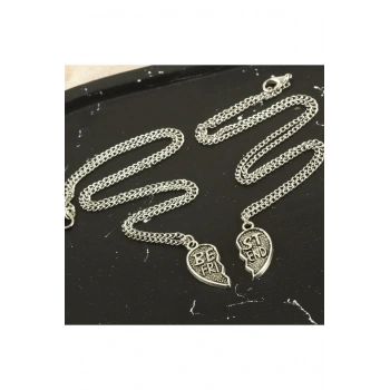 Best Friends Arkadaş Zincir Kolye (Çift Kolye)