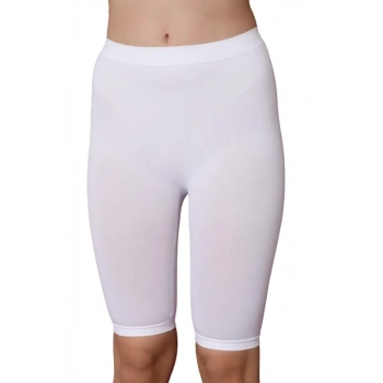 Beyaz  3856 Soft Kapri Tayt