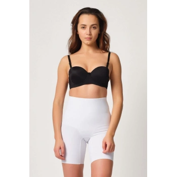 MARSİLYAN™ BEYAZ MI  2816 Yüksek Bel Boxer Lazer Korse