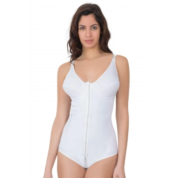 MARSİLYAN™ BEYAZ MI  2871 Balenli Agraflı Toparlayıcı Boy Korse