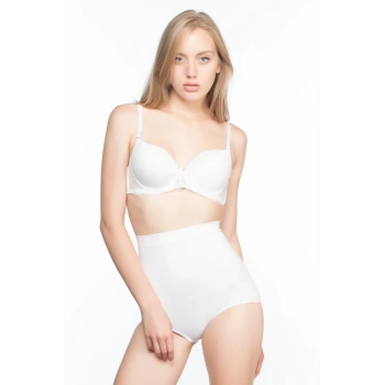 MARSİLYAN™ BEYAZ MI  7024 Yüksek Bel Slip Korse