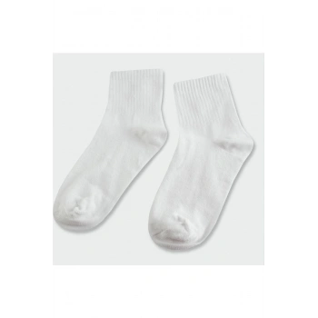 Beyaz Renkli Kolej Çorap