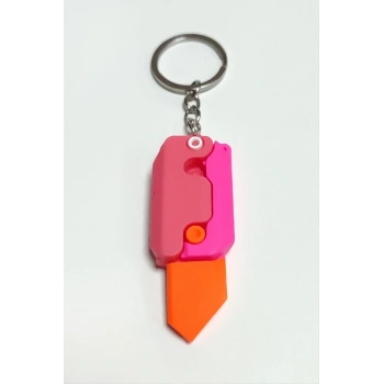 Bıçak Silikon Anahtarlık