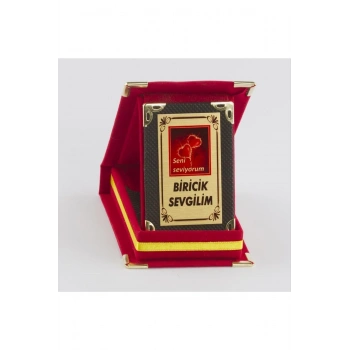 Biricik Sevgilim Plaketi