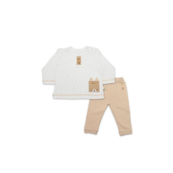 Bistyle I Am So Bear 2li Takım 14103 Bej-Ekru