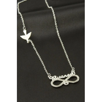 Bitanem Yazılı Sonsuzluk Şans Kolye