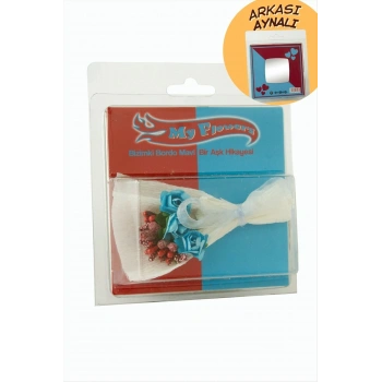 Bizimki Bordo Mavi Bir Aşk Hiyakesi Gül Buketi