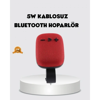 Bluetooth 5.1 Kablosuz Hoparlör – Güçlü Bas Fm Radyo Ve Çoklu Giriş Destekli