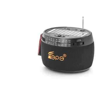 Bluetooth Fm Radyo Usb Tf Aux Solar Şarjli Taşinabi̇li̇r Kamp Hoparlör FP396S