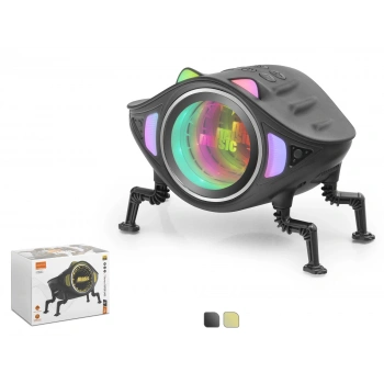 Bluetooth Masaüstü Hoparlör Robot Tasarimli Fm Rgb CC2A