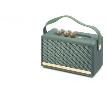 Bluetooth Nostaljik Hoparlör Fm 16.7 X 10.3 X 7.16 Cm - Yeşil HDX6002