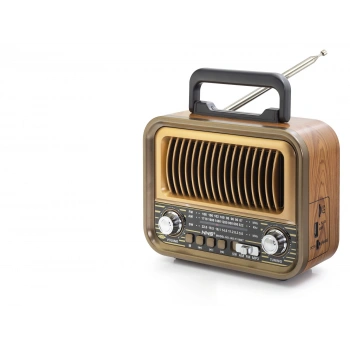 Bluetooth Nostaljik Hoparlör Fm 20 X 10.2 X 14.5 Cm NS7110BT