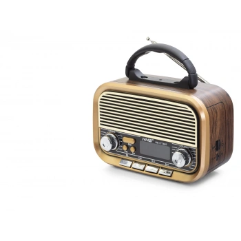 Bluetooth Nostaljik Hoparlör Fm 20 X 10.2 X 14.5 Cm NS7773BT