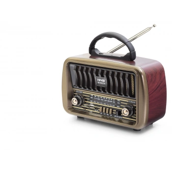 Bluetooth Nostaljik Hoparlör Fm 21.3 X 8.9 X 14.6 Cm NS8067BT