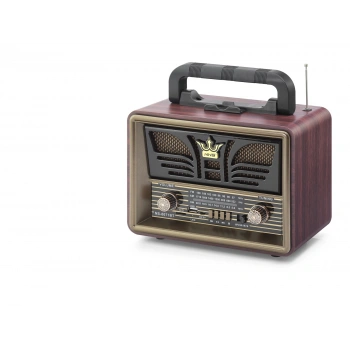 Bluetooth Nostaljik Hoparlör Fm 23.5 X 12 X 19 Cm NS8071BT