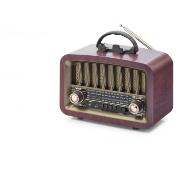 Bluetooth Nostaljik Hoparlör Fm 24.8 X 11.7 X 18.5 Cm NS6639BT