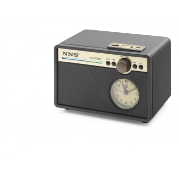 Bluetooth Nostaljik Hoparlör Fm Retro Saatli 187 X 137 X 130 Cm NS882BT