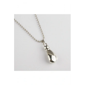 Boks Eldiveni Figürlü Metal Kolye