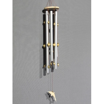 Boncuklu Metal Rüzgar Çanı 3dıarta-29