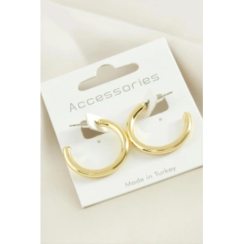 Boru Halka Küpe 2,5 cm