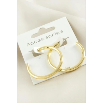 Boru Halka Küpe 3,5 cm