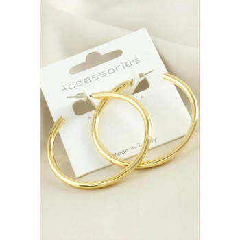 Boru Halka Küpe 4,5 cm