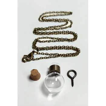 Boş Fanus Canlı Kolye