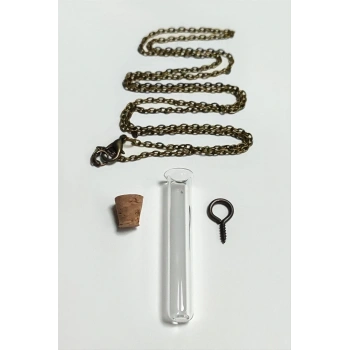 Boş Fanus Canlı Kolye