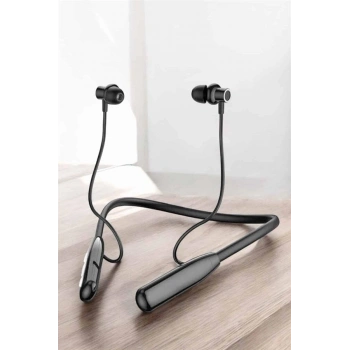 Boyun Bantlı Bluetooth Kulaklık Yüksek Ses Kaliteli 100 Saat Kulaklık