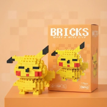 Bricks Pikachu Mini Lego Figürü