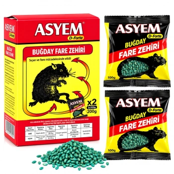 BUĞDAY FARE YEMİ ZEHİRİ 2X100=200GR (4887)