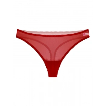  Büyük Beden Kadın Kırmızı Fantezi Bato Külot