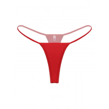  Büyük Beden Kırmızı Fantezi String