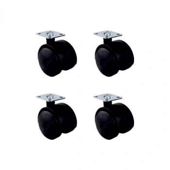 Büyük Plastik Tablalı Teker - 50MM HKS126 - 4 Adet