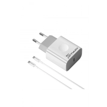 C69D 20W + 1M 18W DC15 Type-C to Type-C Kablolu PD Şarj Cihazı