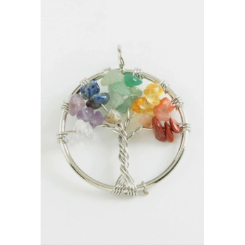 Çakra Doğaltaş Kolye Ucu