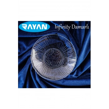 Cam Tabak Güneş Yıldız Gül Model 6lı -G-404