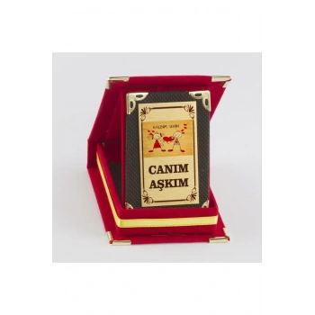 Canım Aşkım Plaketi