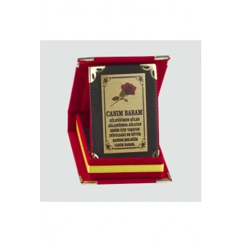 Canım Babam Plaketi