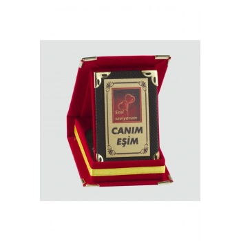 Canım Eşim Plaketi