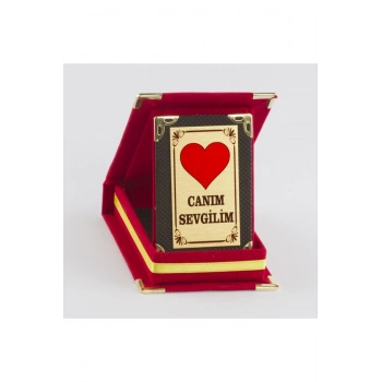 CAnım Sevgilim Plaketi